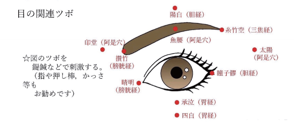 目の関連ツボ